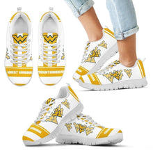 Load image into Gallery viewer, WEST VIRGINIA MOUNTAINEERS SNEAKERS