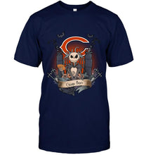Load image into Gallery viewer, Chicago Bears Jack Skellington shirt