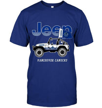 Load image into Gallery viewer, Vancouver Canucks jeep shirt