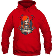 Load image into Gallery viewer, Cleveland Browns Jack Skellington shirt
