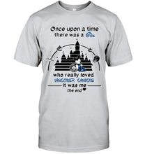 Load image into Gallery viewer, Once upon a time there was girl really loved Vancouver Canucks it was me mickey disney castle shirt