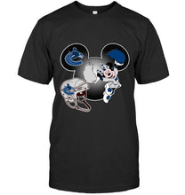 Load image into Gallery viewer, Vancouver Canucks Minnie cheerleader shirt