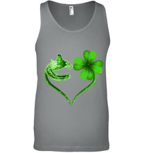 Load image into Gallery viewer, Vancouver Canucks irish saint patrick clover love t shirt