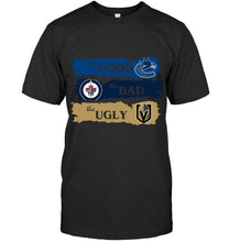 Load image into Gallery viewer, Vancouver Canucks the good the bad the ugly fan t shirt