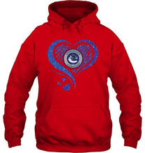 Load image into Gallery viewer, Vancouver Canucks heart glittering shirt