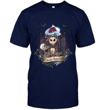 Load image into Gallery viewer, Colorado Avalanche Jack Skellington shirt