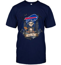 Load image into Gallery viewer, Buffalo Bills Jack Skellington shirt