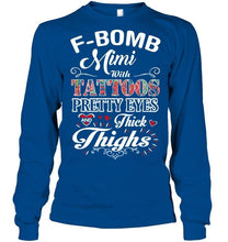 Load image into Gallery viewer, F bomb Mimi with tattoos pretty eyes and thick thighs T Shirt
