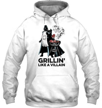 Load image into Gallery viewer, Darth Vader Grillin like a villain shirt