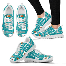 Load image into Gallery viewer, Colorful Pride Flag Miami Dolphins Sneakers