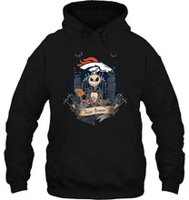 Load image into Gallery viewer, Denver Broncos Jack Skellington shirt
