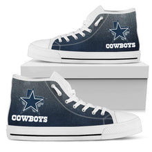 Load image into Gallery viewer, Dallas Cowboys Men's  High Top Shoes