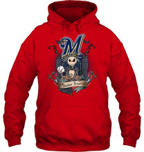 Load image into Gallery viewer, Milwaukee Brewers Jack Skellington shirt