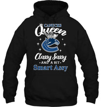 Load image into Gallery viewer, Vancouver Canucks Queen classy sasy a bit smart asy shirt