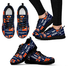 Load image into Gallery viewer, Colorful Pride Flag Denver Broncos Sneakers