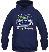 Load image into Gallery viewer, Vancouver Canucks merry christmas christmas tree truck t shirt
