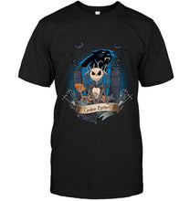 Load image into Gallery viewer, Carolina Panthers Jack Skellington shirt