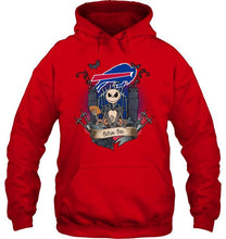 Load image into Gallery viewer, Buffalo Bills Jack Skellington shirt