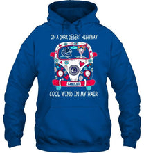Load image into Gallery viewer, On dark desert high way Cool wind in my hair Vancouver Canucks hippie car shirt