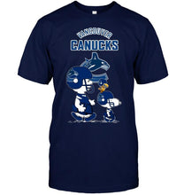 Load image into Gallery viewer, Vancouver Canucks snoopy shirt