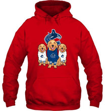 Load image into Gallery viewer, Golden Retriever Vancouver Canucks fan shirt