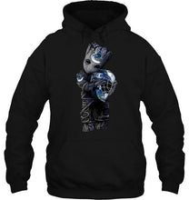 Load image into Gallery viewer, Groot hugs Vancouver Canucks ice hockey lover shirt