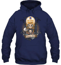 Load image into Gallery viewer, Edmonton Oilers Jack Skellington shirt