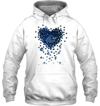 Load image into Gallery viewer, Vancouver Canucks dual colors tiny heart shaped shirt