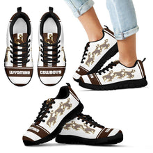 Load image into Gallery viewer, WYOMING COWBOYS SNEAKERS
