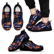Load image into Gallery viewer, Colorful Pride Flag Chicago Bears Sneakers
