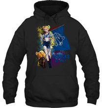 Load image into Gallery viewer, Vancouver Canucks of prey harley quinn fan t shirt