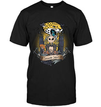 Load image into Gallery viewer, Jacksonville Jaguars Jack Skellington shirt