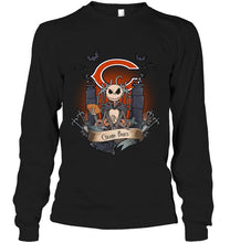 Load image into Gallery viewer, Chicago Bears Jack Skellington shirt