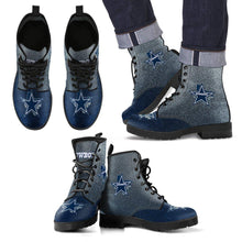 Load image into Gallery viewer, Dallas Cowboys Men's Leather Boots