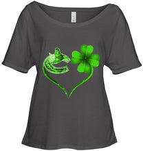 Load image into Gallery viewer, Vancouver Canucks irish saint patrick clover love t shirt
