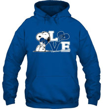 Load image into Gallery viewer, Snoopy loves Vancouver Canucks fan shirt