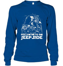 Load image into Gallery viewer, Please follow me to the jeep side darth vader shirt