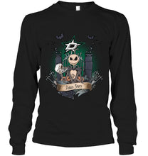 Load image into Gallery viewer, Dallas Stars Jack Skellington shirt