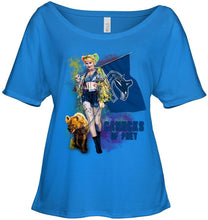 Load image into Gallery viewer, Vancouver Canucks of prey harley quinn fan t shirt