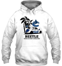 Load image into Gallery viewer, Beetle Vancouver Canucks on beach shirt