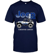 Load image into Gallery viewer, Vancouver Canucks jeep shirt