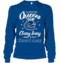 Load image into Gallery viewer, Vancouver Canucks Queen classy sasy a bit smart asy shirt