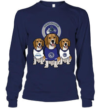 Load image into Gallery viewer, Vancouver Canucks Beagles fan shirt