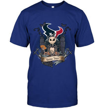 Load image into Gallery viewer, Houston Texans Jack Skellington shirt