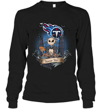 Load image into Gallery viewer, Tennessee Titans Jack Skellington shirt