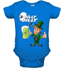 Load image into Gallery viewer, Vancouver Canucks dilly dilly saint patrick day t shirt