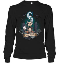 Load image into Gallery viewer, Seattle Mariners Jack Skellington shirt
