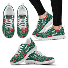 Load image into Gallery viewer, Colorful Pride Flag Minnesota Wild Sneakers