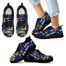 Load image into Gallery viewer, Colorful Pride Flag Buffalo Sabres Sneakers