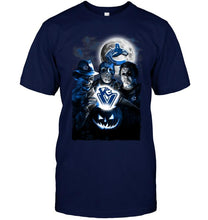 Load image into Gallery viewer, Vancouver Canucks halloween freddy krueger jason michael myers fan shirt